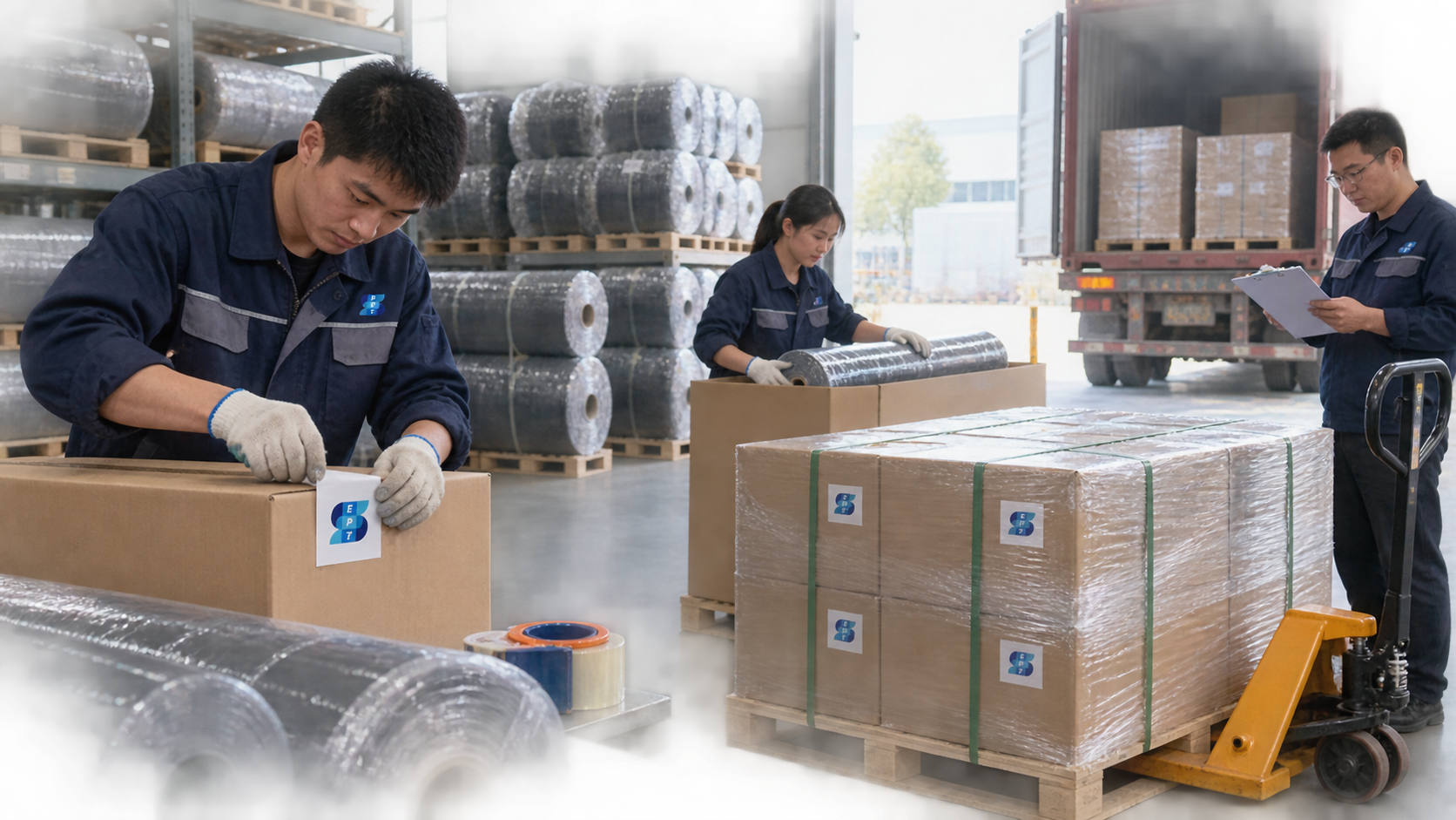Export packing at Supfield